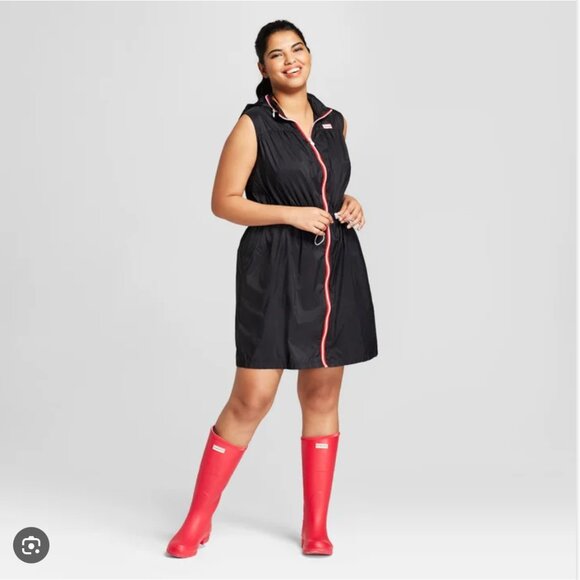 Hunter x Target Dress Nylon Dress Black size Small EUC - Picture 4 of 6